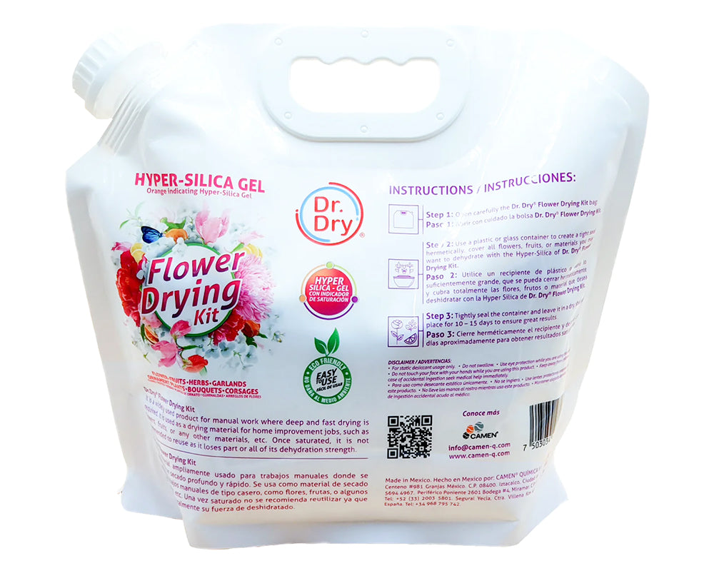 Flower Drying Kit - Secado de flores (Hyper Silica) – Camen Química